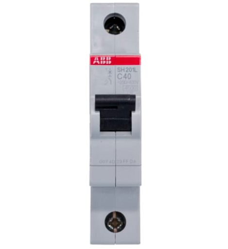 Автоматический выключатель 1пол 40A, Серия SH201, 4,5кА, АВВ ABB