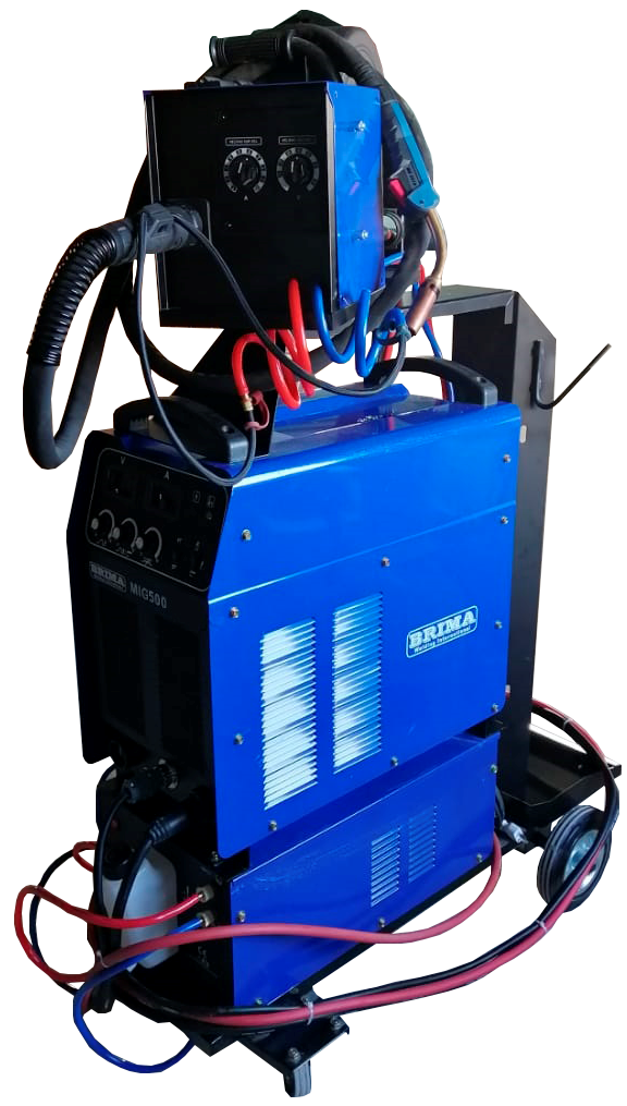 Сварочный полуавтомат BRIMA MIG-500 с тележкой и блоком охлаждения brima