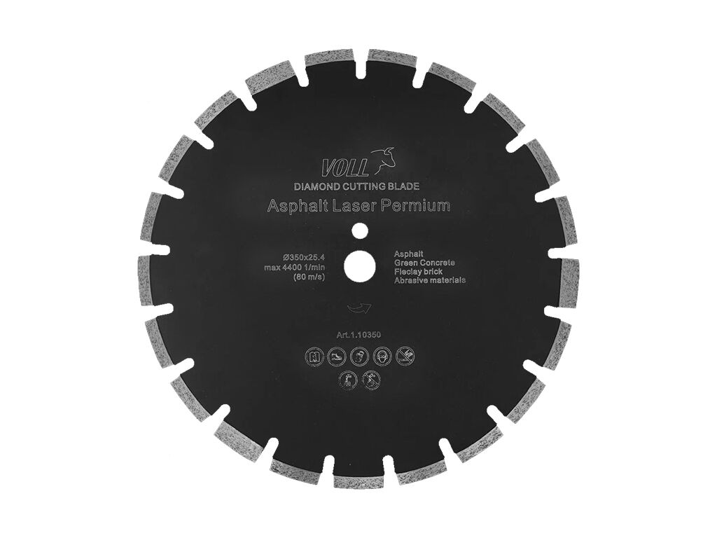 Алмазный диск Asphalt Laser PREMIUM VOLL 350x25,4 мм voll