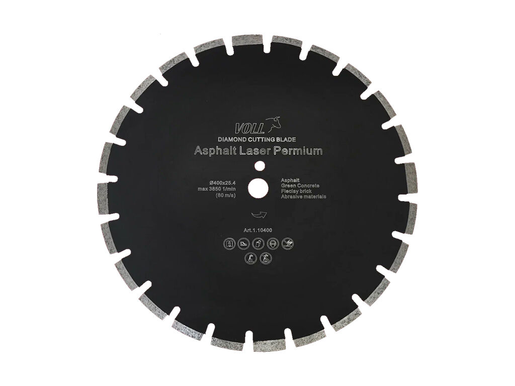 Алмазный диск Asphalt Laser PREMIUM VOLL 400x25,4 мм voll