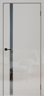 519 серый глянец межкомнатная дверь покрытие ПВХ. Производство Россия, Тандор 