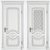 Milana Polar PS VFD межкомнатная дверь покрытие эмаль с патиной. Производство Россия. #1