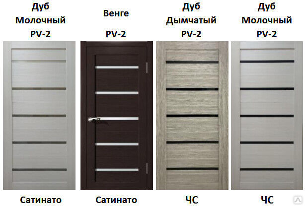 PV 2 клён айс / стекло графит межкомнатная дверь покрытие экошпон. Производство Россия. 3