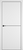 Urban 1 4*4 ice VFD межкомнатная дверь с чёрной алюминиевой кромкой. Производство Россия #1
