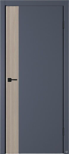 Urban V Onyx VFD межкомнатная дверь с чёрной алюминиевой кромкой. Производство Россия