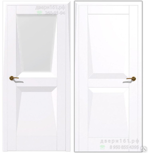 Аккорд межкомнатная дверь SOFT TOUCH белый софт тач Дубрава. #1