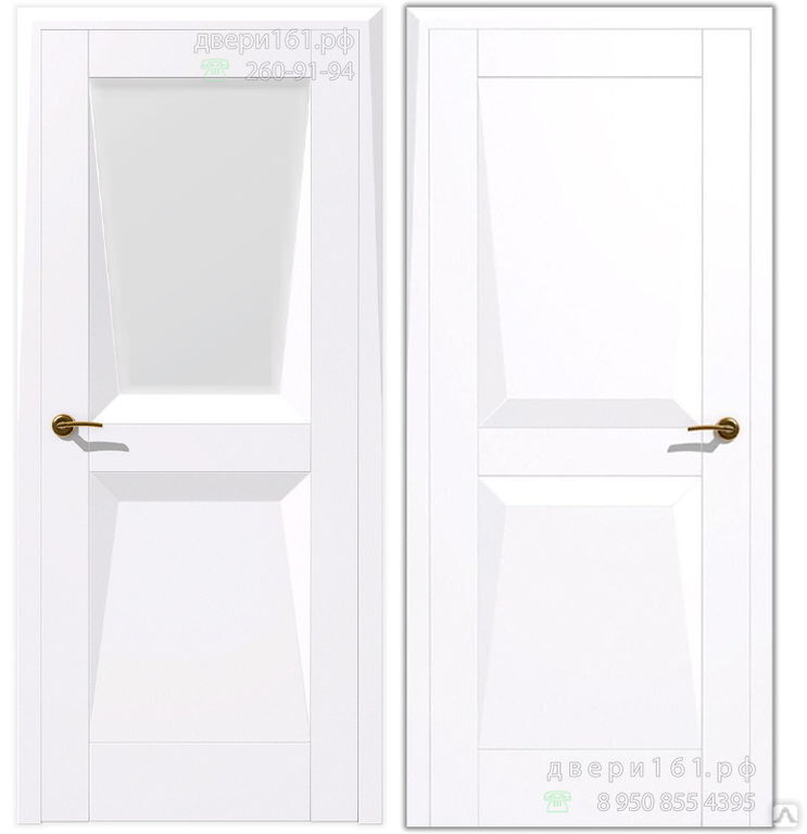 Аккорд межкомнатная дверь SOFT TOUCH белый софт тач Дубрава.