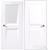 Аккорд межкомнатная дверь SOFT TOUCH белый софт тач Дубрава. #1