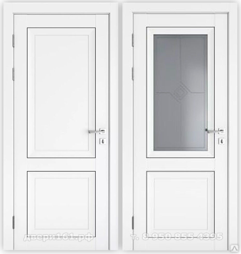 Бета межкомнатная дверь SOFT TOUCH белый софт тач Дубрава.