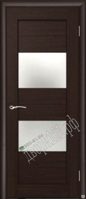 Влагостойкая межкомнатная дверь АКВА 107 ( венге)