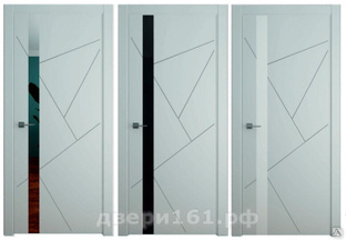 Геометрия 6 серая эмаль межкомнатная дверь Albero Альберо. Производство Россия. #1