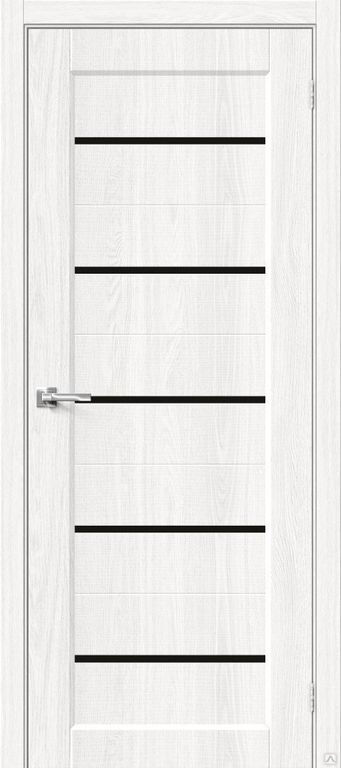 Дверь межккомнатная Мода-22 Black Line White Dreamline