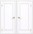 Дельта межкомнатная дверь SOFT TOUCH белый софт тач Дубрава. #1