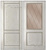 Межкомнатная дверь Гранд латте Румакс натуральный шпон SL #1