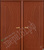 Межкомнатная дверь ПВХ Лотос итальянский орех #3