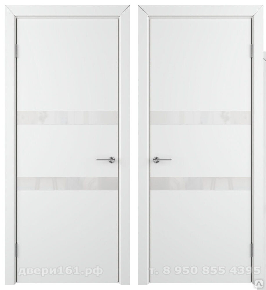 Нюта межкомнатная дверь niuta polar white glass покрытие белая эмаль. Производство Россия
