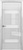 Прага белый глянец / стекло белое межкомнатная дверь. Экошпон Альберо. #1
