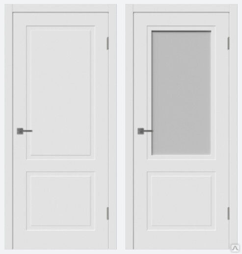 Флэт 2 межкомнатная дверь Flat 2 polar покрытие белая эмаль. Производство Россия