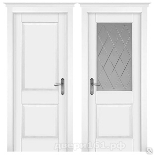 Элегия Эвер эмаль белая межкомнатная дверь из массива ольхи. Фабрика Ока. #1