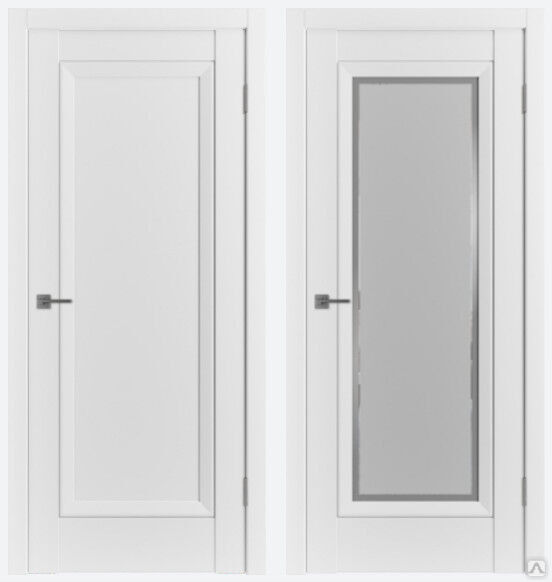 Эмалекс Н1 айс VFD межкомнатная дверь покрытие имитация эмали. Производство Россия.