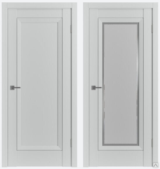 Эмалекс Н1 айс VFD межкомнатная дверь покрытие имитация эмали. Производство Россия.