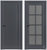 Эмалекс Р1 оникс VFD межкомнатная дверь покрытие имитация эмали. Производство Россия. #1