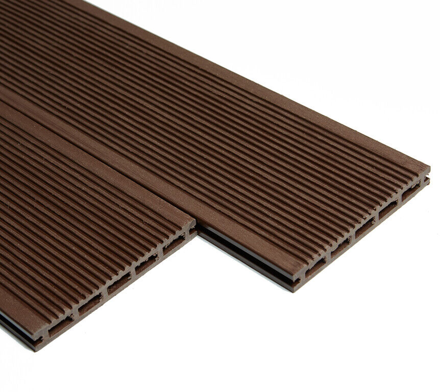 Доска террасная Qiji Premium 3000х150 мм 18 мм шоколад 6