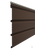 Софит сплошной/ перфорированный/ c центральной перфорацией PREMIUM Т4 3000×305 мм графит #8
