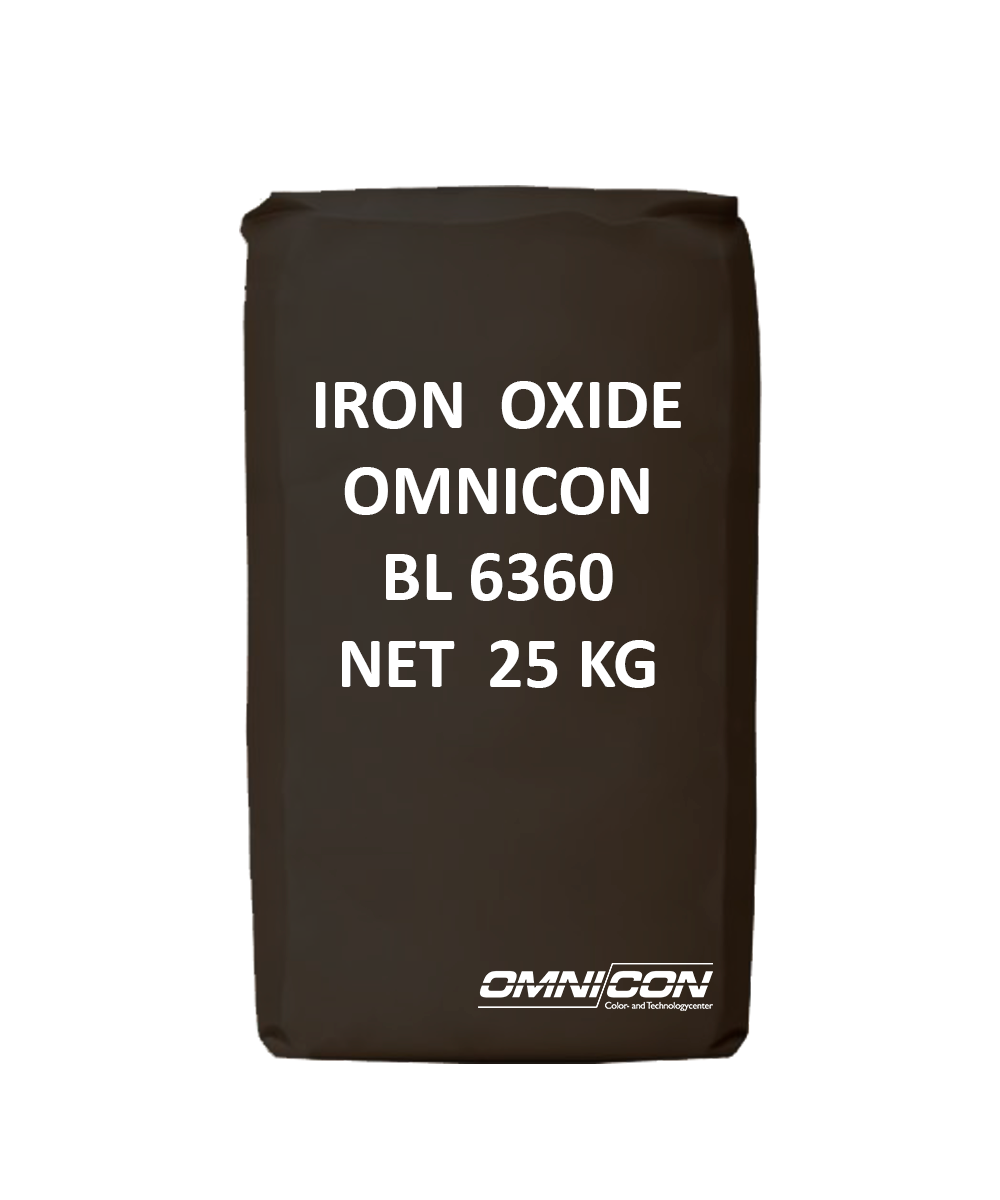 Пигмент для бетона Omnicon BL 6360 черный, 25 кг