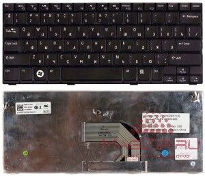 Клавиатура для ноутбука Dell mini 1012 1018 черная