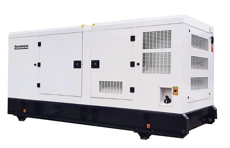 Дизельный генератор Zammer AD-100-Т400 в кожухе без АВР
