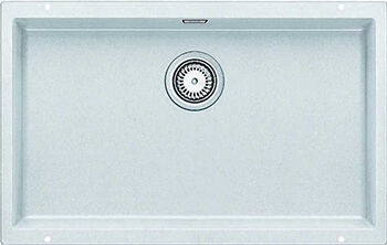 Кухонная мойка Blanco 523446 Мойка BLANCO SUBLINE 700-U SILGRANIT белый с отв.арм. InFino