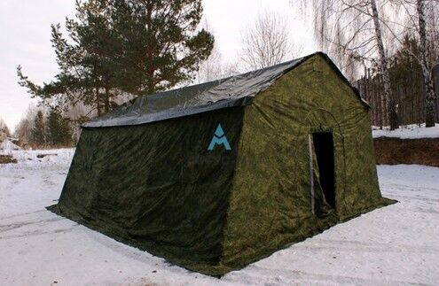 Палатка армейская Аргус АБ-ПА-10М-2 (зимняя двухслойная)