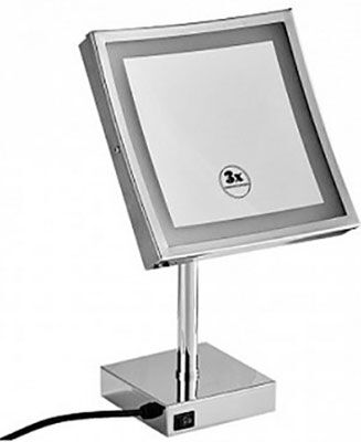 Косметическое зеркало Aquanet 2205D (21.5 см, с LED-подсветкой) хром 2205D (21.5 см с LED-подсветкой) хром