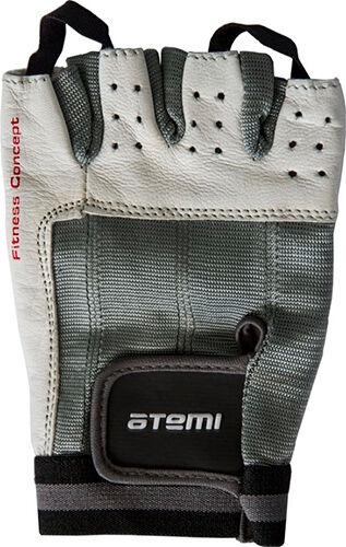 Перчатки для фитнеса Atemi AFG02M, черно-белые, размер M AFG02M черно-белые размер M