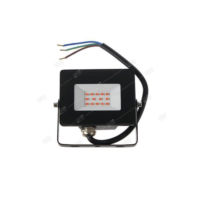 Фитопрожектор светодиодный 20Вт д/ растений 18мкмоль Smartbuy IP65 Ц0618