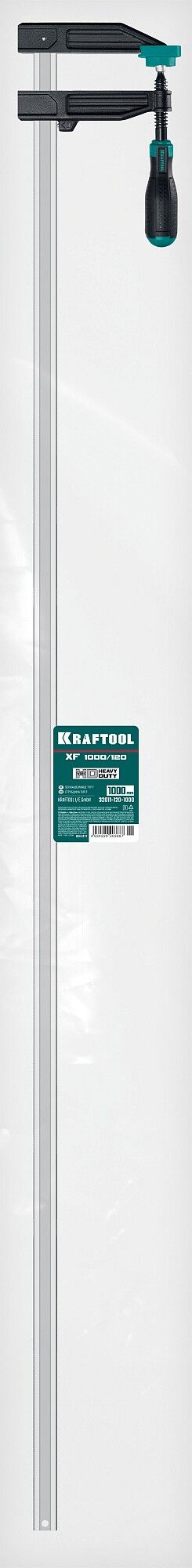 KRAFTOOL MF-1000/120 120х1000 мм, Струбцина F (32011-120-1000) 32011-120-1000_z01