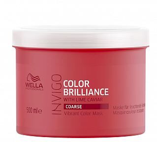 Wella INVIGO Color Brilliance mask coarse Крем маска для окрашенных жестких волос 500 мл