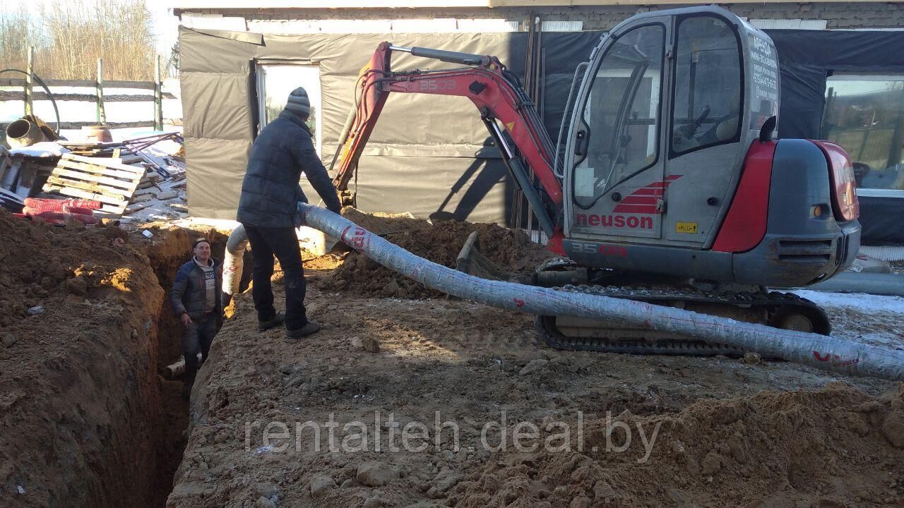 Рытье траншей в Беларуси по выгодной цене - заказать на Пульсе цен