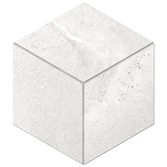Мозаика Ametis Kailas Cube КА00 29x25 см неполированная ivory
