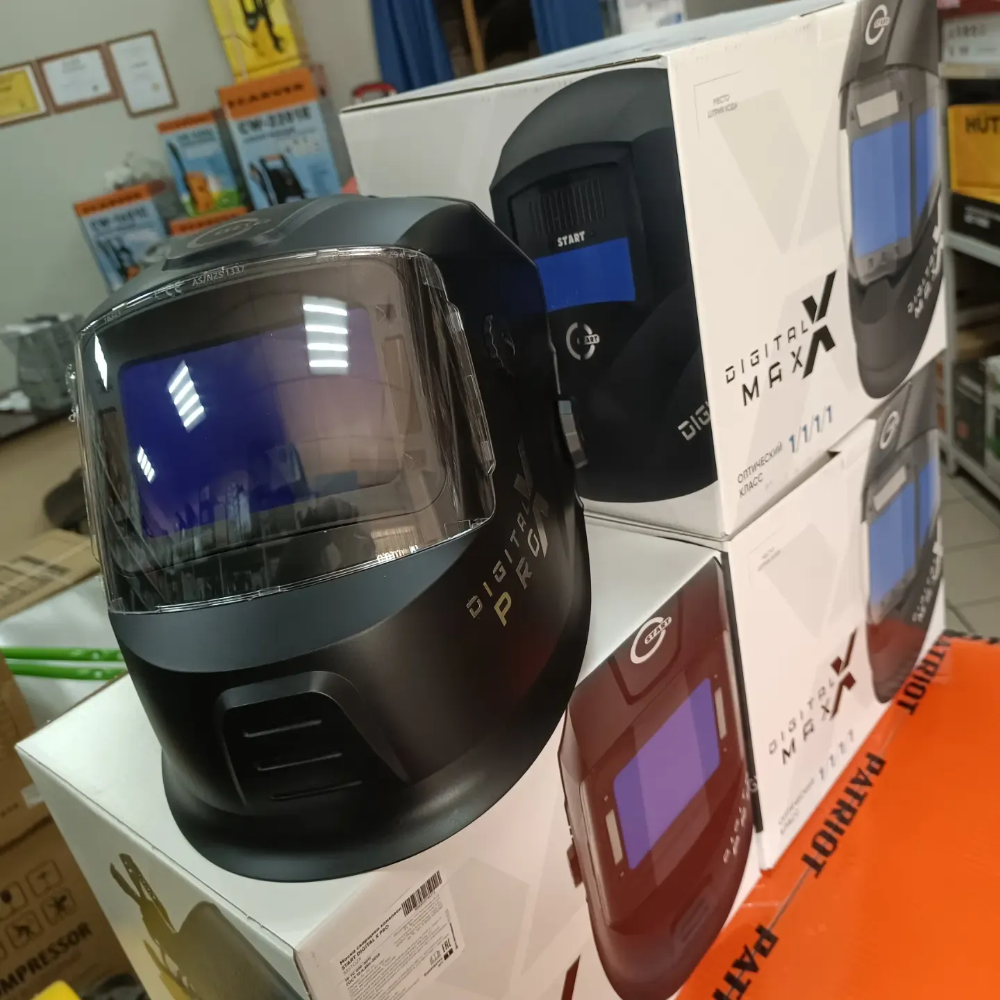 Маска сварщика хамелеон START DIGITAL X PRO, цена в Новосибирске от ...
