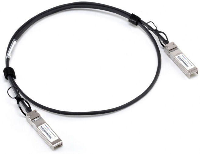 Интерфейсный кабель Huawei Интерфейсный кабель Huawei 02310MUN Вилки кабеля SFP+ Длина кабеля 1м.
