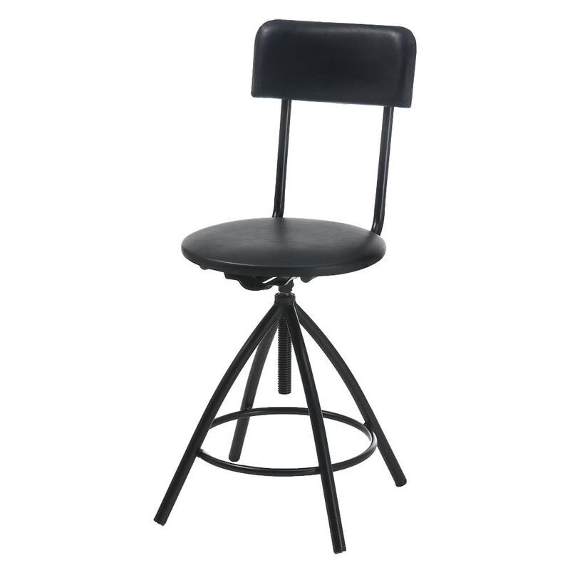 Кресло кассира КС-3 черное (искусственная кожа/металл черный) NoName