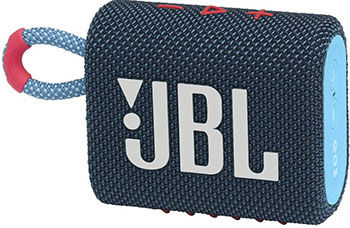 Портативная акустика JBL GO3 BLU синий/розовый