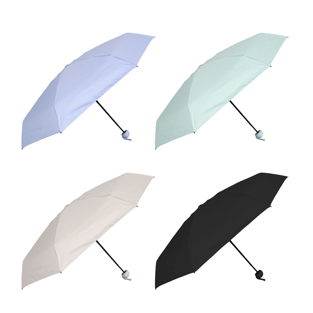 Мини-зонт, механика, сплав, пластик, полиэстер, 50 см, 6 спиц, 4 цвета, 5043 1