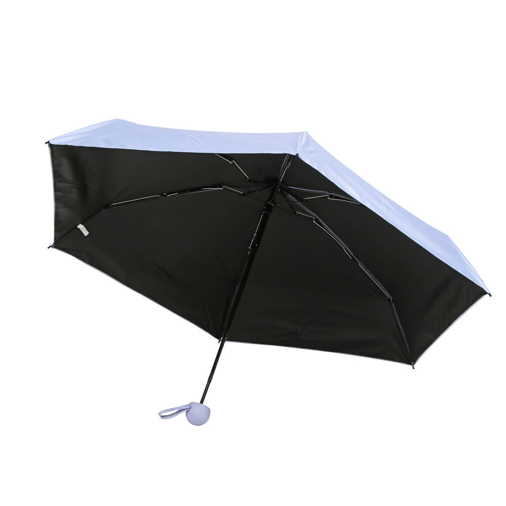 Мини-зонт, механика, сплав, пластик, полиэстер, 50 см, 6 спиц, 4 цвета, 5043 4