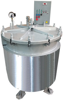 Автоклав (для консервирования, промышленный, вертикальный, электрический) МПКС-128-500-1